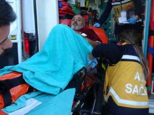 Hurdacıda Yangın Tüpü Patladı: 1 Yaralı