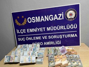 Bursa Polisinden 120 Bin Dolarlık Operasyon