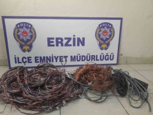 Erzin’de Hırsızlık Şüphelisi 3 Kişi Yakalandı