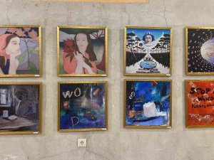 ’Daha Güzel Bir Dünya İçin Savaşa Hayır’ Sergisi Açıldı