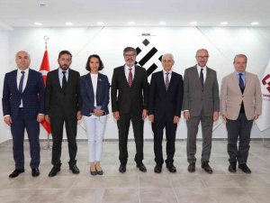 Rektör Erdal’dan Rektör Özcan’a Hayırlı Olsun Ziyareti