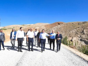 Başkan Gürkan, Yol İncelemesinde Bulundu
