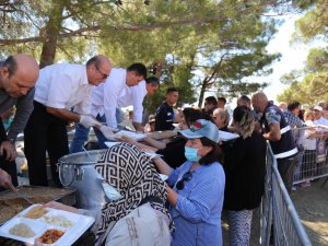 Kazdağları’nda Geleneksel Sarıkız Hayrı Yapıldı