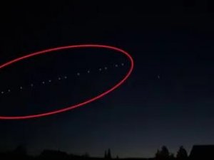 Elon Musk’ın Starlink Uyduları Van Semalarını Aydınlattı