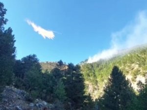 Feke’de Orman Yangını Kontrol Altına Alındı