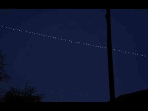 Starlink Uyduları Yüksekova Ve Derecik’te Görüntülendi