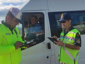 Çekerek’te Okul Servisleri Denetlendi