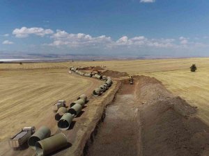 Kayseri Bünyan Sarıoğlan Sulaması’nda Çalışmalar Devam Ediyor
