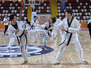 Aytan Spor Kulübü Eylül Ayı Tekvando Kuşak Sınavı Yapıldı