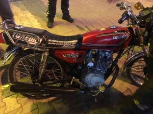 Çalıntı Motosikletle Yakalanan Şahıs, Gözaltına Alındı