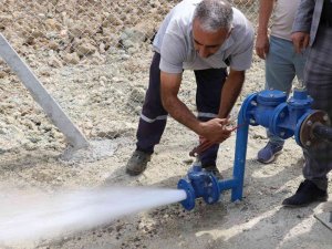 Di̇ski̇’den Kırsal Mahalleye Kesintisiz İçme Suyu