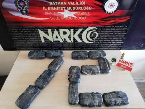 Batman’da 10 Kilo Uyuşturucu Ele Geçirildi