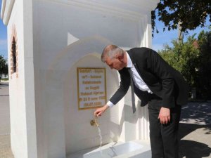 Tarihi Çeşme Yeniden İnşa Edildi