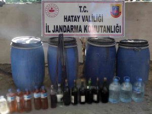 Hatay’da 4 Ton 765 Kilo Kaçak İçki Ele Geçirildi