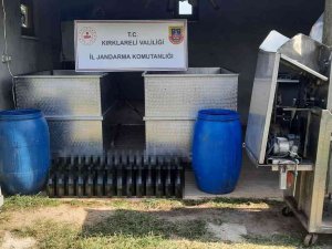 Kırklareli’de 1,5 Ton Kaçak Şarap Ele Geçirildi