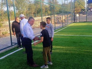 Bekdiğin Sentetik Çim Sahaya Kavuştu