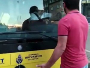 Sancaktepe’de İ̇ett Otobüsü Krizi: Önünü Kesip Güç Bela Bindiler