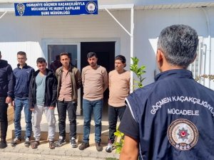 Osmaniye’de 6 Düzensiz Göçmen Yakalandı