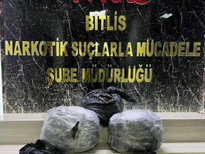 Bitlis’te 30 Kilo Esrar Ele Geçirildi
