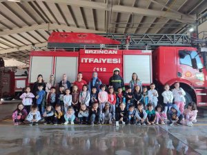 İ̇lkokul Öğrencilerine İtfaiyecilik Anlatıldı