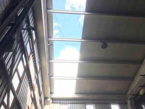 Hortum Sonrası Fabrikanın Panelleri Uçtu