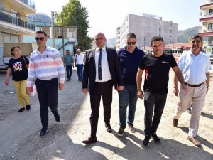 Gölmarmara Uğur Mumcu Caddesi’nde Çalışmalar Başladı