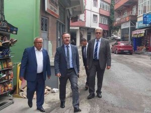 Başkan Başol, Ilbank Bölge Müdürü Kara İle Çalışmaları Yerinde İnceledi