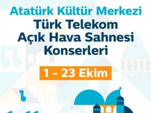 Türk Telekom Açık Hava Konserleri Ve Prime Açık Hava Sinema Günleri Başlıyor