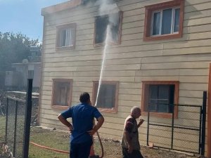 Ev Yangını Büyümeden Söndürüldü