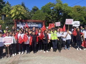 ‘Yayalara Öncelik Duruşu, Hayata Saygı Duruşu’ Etkinliği Yapıldı