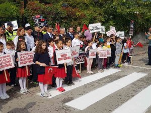 Karabük’te “Önce Yaya Uygulaması” Farkındalık Etkinliği Düzenlendi