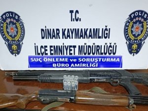 Karısını Tehdit Eden Şahıs Ruhsatsız Tabanca Ve Tüfekle Gözaltına Alındı