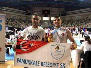 Pamukkaleli Kick Bokscu Milli Maçlar İçin İ̇talya’ya Gidiyor