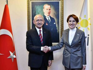 Chp Genel Başkanı Kılıçdaroğlu, İ̇yi̇ Parti Genel Başkanı Akşener’i Ziyaret Etti