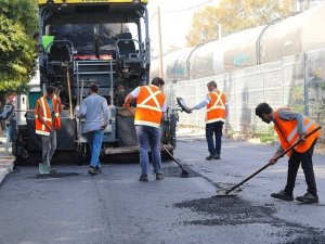 Yarımca Sahil Yoluna 2 Bin Ton Asfalt