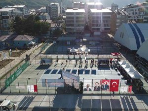 Tatvan Nemrut Krater Gölü Cup Ulusal Tenis Turnuvası Açılışı Yapıldı