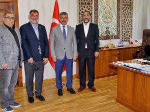 Rektör Çiftçi, İ̇lmar Başkanı Şimşek’i Ağırladı