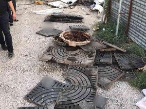 Çalıntı Rögar Kapağı Ve Mazgalları Satan 2 Şahıs Yakalandı
