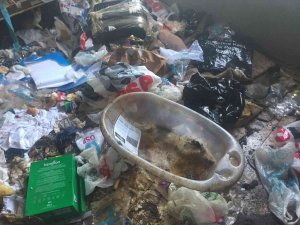 Adana’da Çöp Ev Şoke Etti
