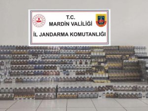 Mardin’de Bir Araçta 10 Bin 130 Paket Kaçak Sigara Ele Geçirildi