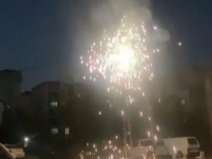 Pendik’te Elektrik Kabloları Bomba Gibi Patladı