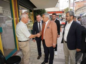 Başkan Vural, Milletvekili Subaşı İle Birlikte Esnaflarla Buluştu