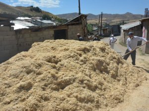 Erzincan’da Çiftçinin Kış Hazırlığı Sürüyor