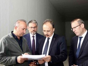 Vali Kızılkaya Üretici Tesislerini İnceledi