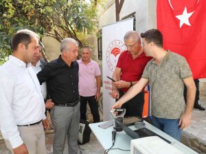 Mezitli’de Çiftçilere Dijital Toprak Analiz Cihazı Tanıtımı Yapıldı