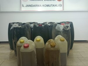 Yüksekova’da 600 Litre Kaçak Akaryakıt Ele Geçirildi