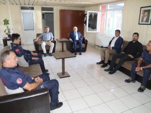 Burhaniye’de İtfaiyeciler Unutulmadı