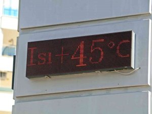 Antalya’da Afrika Sıcakları: Termometreler 45 Dereceyi Gördü