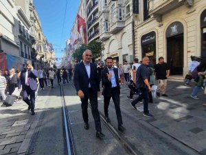 Beyoğlu Kültür Yolu Festivali Bakan Mehmet Nuri Ersoy’un Katılımı İle Başladı