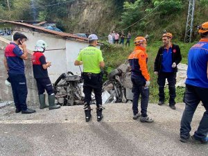 Kiraladığı Araçla Ölüme Uçtu